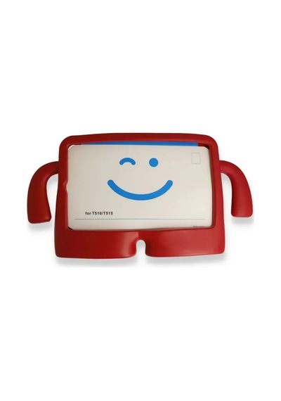 Newface Apple iPad Uyumlu  Pro 11 2021 Kılıf Karakter Tablet Silikon - Kırmızı