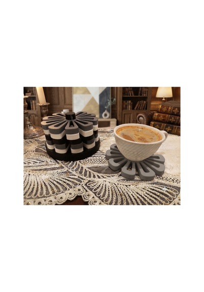 Çiçekli Bardak Altlığı - 902093538 Diğer