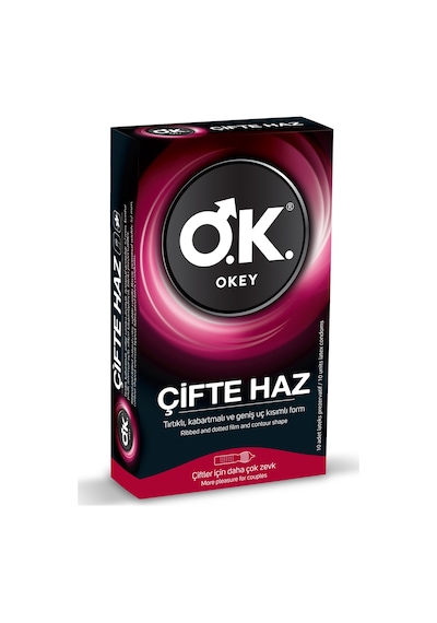 Okey Ultra Hisset Prezervatif 20'li + Çifte Haz Prezervatif 10'lu