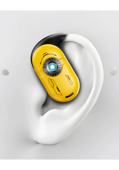 Bumblebee Model Bluetooth 5.4 Kablosuz Kulaklık 9d Stereo Ses, Led Işıklı Şarj Kutusu, Anc
