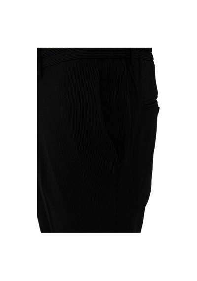 İgs Erkek Siyah Bağcıklı Smart Casual Dynamic Fit Pantolon-26038
