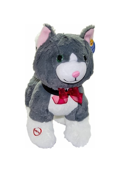 Fk-2205 Sesli Kedi 35cm Siyah