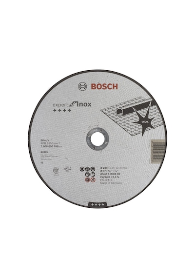Bosch 230x2.0 mm Expert For Inox Düz Kesme Diski - 2608600096