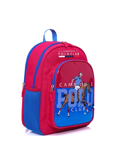 Cambridge Polo Club Riders Edition 3'lü Erkek İlkokul Çanta Seti - Saks Mavi - Plcan2114 Çok Renkli