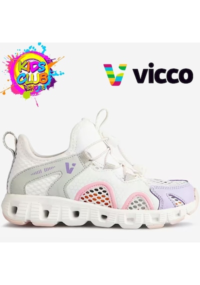 Vicco Zero Süs Bağcıklı Ortopedik Çocuk Spor Ayakkabı Beyaz