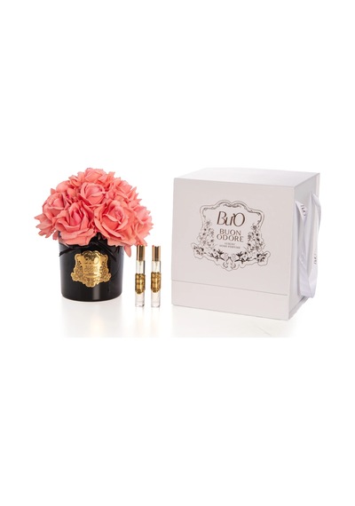 Siyah Cam Gold 14 Gül Luxury Home Perfume Ağaç