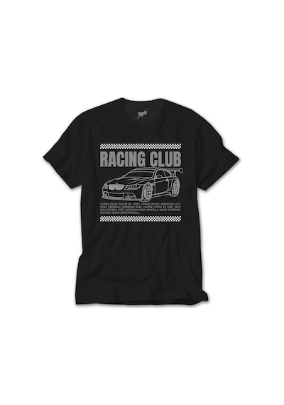 Bmw Racing Club Siyah Tişört Siyah