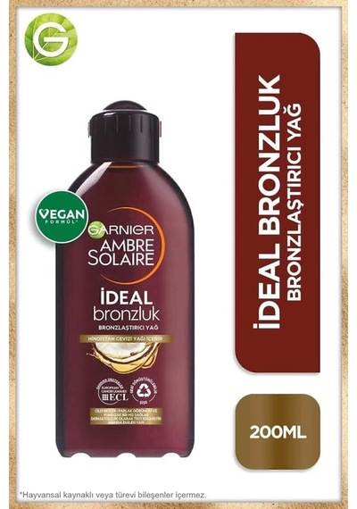 Garnier Ambre Solaire Bronzlaştırıcı Yağ 200 Ml 6'li Paket