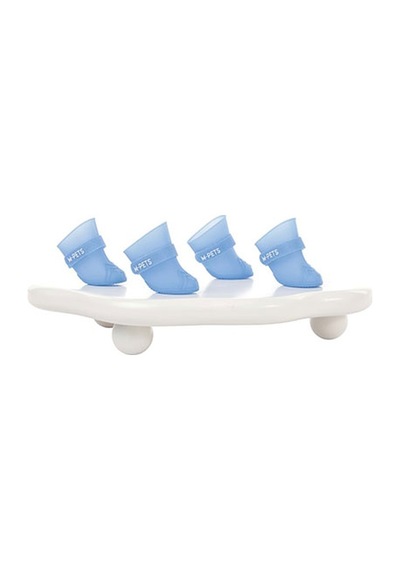 M-pets Rainy Day Köpek Ayakkabısı Mavi Small 3x4 Cm 244-54040.02