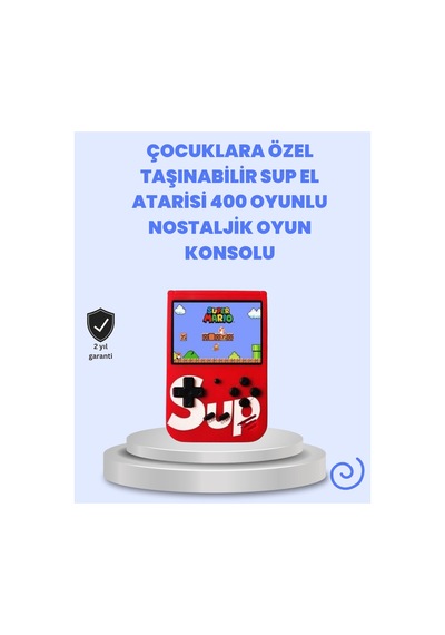 Tv Bağlantılı Şarjlı Retro Oyun Konsolu - Hs08377856-8321 Renkli