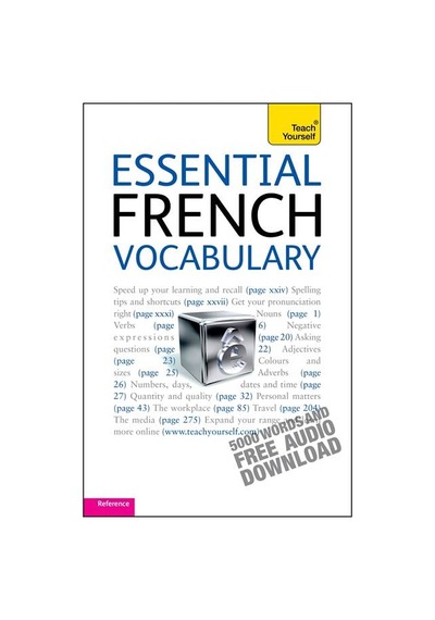 Essential French Vocabulary: Teach Yourself 9781444103618