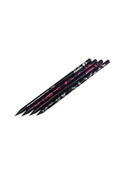 Barbie B-0943 Taşlı Kurşun Kalem Siyah 6/1152 Çok Renkli