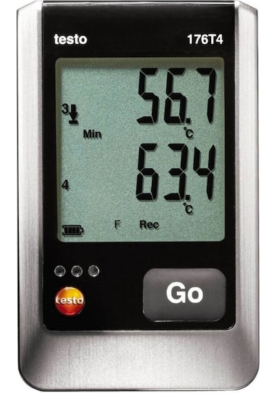 Testo 176 T4 Sıcaklık Kayıt Cihazı 4 Kanallı