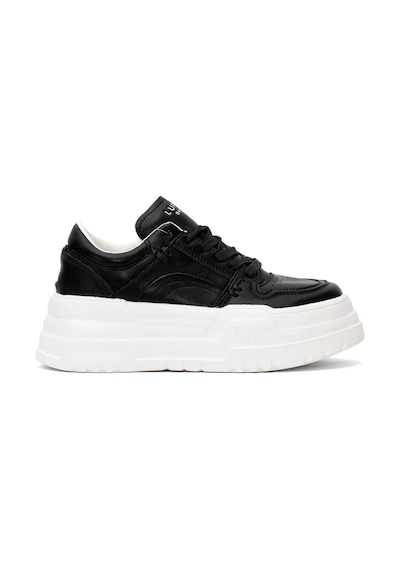 Lufian Darla Kadın Hakiki Deri Klasik Sneaker Siyah 121230020 Siyah