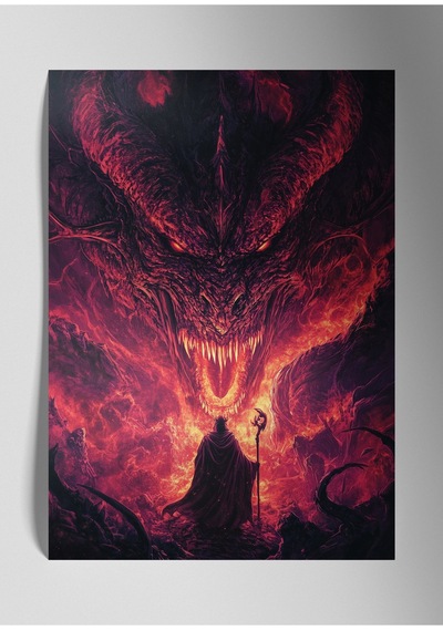 Dekoratif Metal Baskı - Diablo - Metal Poster Tablo