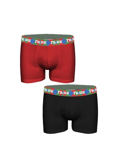 John Frank Modal Hype 2'li Erkek Boxer Jf2bmodhype02 Çok Renkli