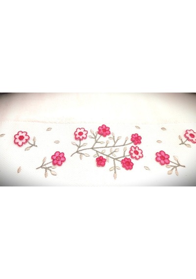 6.lı Set Annem 50x90 Cm. Özel Tafting Nakışlı Kadife Doku Çeyizlik Lüks Havlu Seti Beyaz krem