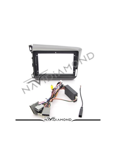 Navidiamondhonda Cıvıc Fb7 Androıd Teyp Çerçeve 9 Inch - Soket - Canbus