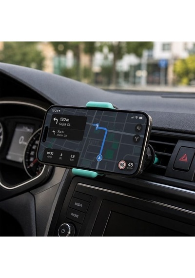 Pm-39119 Plastik 360 Derece Dönebilen Ayarlanabilir Kıskaçlı Araç İçi Telefon Tutucu Diğer