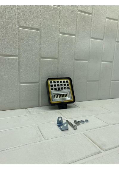 Oto Araç Çalışma Lambası Beyaz-turuncu 42w 10-30w