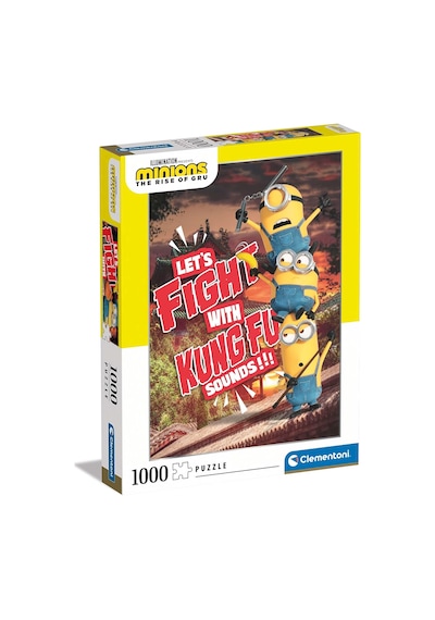 - 39564 - Yapboz - Minyonlar 2-1000 Parça - İtalya'da Üretilmiştir - Yetişkinler İçin Yapboz