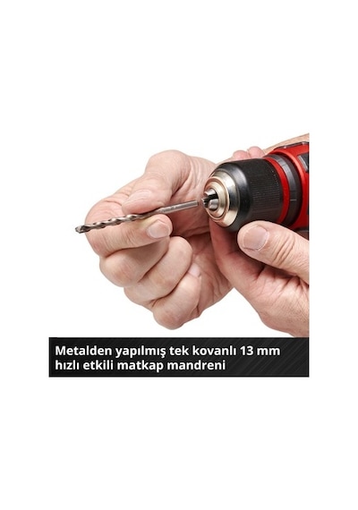 Akülü Vidalama İle 2 Vitesli 18 V Güç Ve 2.5 Ah Akü