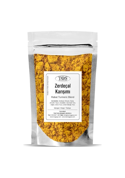 Khadija'nın Rabat Zerdeçal Karışımı 250 Gr Khadija's Rabat Turmeric Blend
