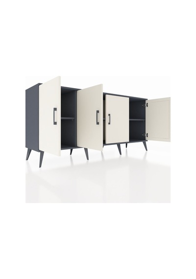 Hyperion Konsol 3 Raflı 4 Kapaklı 176x44x83 Antrasit-aytaşı/antrasit Aytaşı/antrasit Hyperion Konsol 3 Raflı 4 Kapaklı 176x44x83 Antrasit-aytaşı/antrasit Aytaşı/antrasit