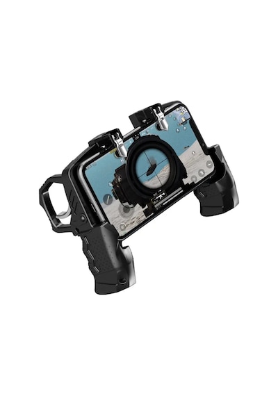 Polham Tetikli Telefon Oyun Kolu, Pubg Free Fire Call Of Duty İçin Ergonomik Oyun Kontrol Aparatı, 4.7-6.7 İnç Telefon Uyumlu