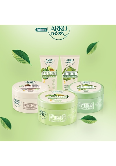 Arko Nem Bakım Serisi Zeytinyağlı,soft Touch,avokado Krem 3x60 Ml