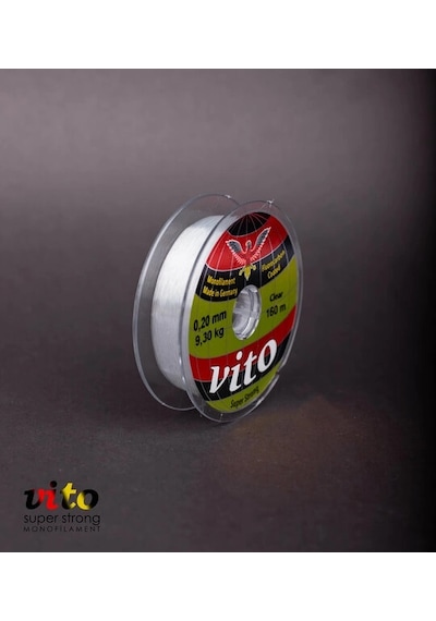 Vito Süper Strong Monoflament Şeffaf Misina 160 Metre 0,20mm - Standart