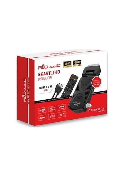 Riosat Rhd900 Display Göz Hem 1080p Full Hd Hem Scart Hd Uydu Alıcısı