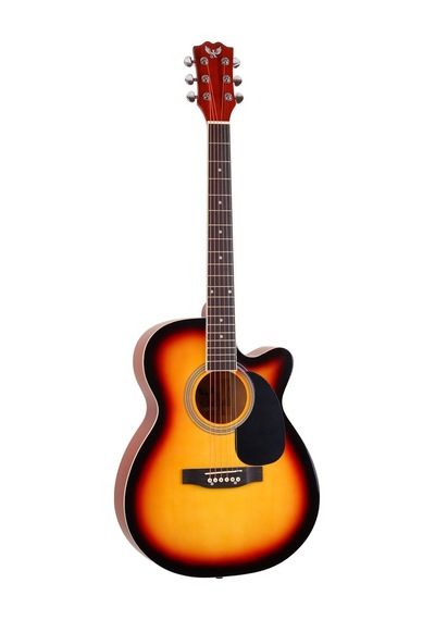 Angel Afg100-Sb Sunburst Akustik Gitar