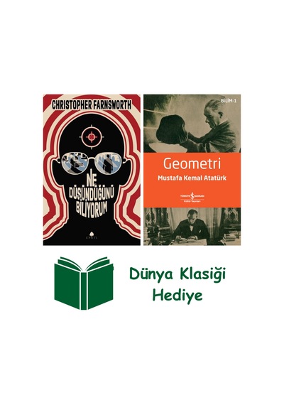 Ne Düşündüğünü Biliyorum + Geometri + Dünya Klasiği Hediye
