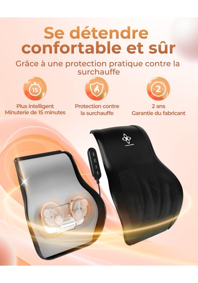 Massagewerk Shiatsu Sırt Ve Boyun Masajı Isı Fonksiyonlu Elektrikli Boyun Masajı Ergonomik, Kas Gerginliğini Ve Ağrıyı Gidermek İçin İdeal Gri Massagewerk Shiatsu Sırt Ve Boyun Masajı Isı Fonksiyonlu Elektrikli Boyun Masajı Ergonomik, Kas Gerginliğini Ve Ağrıyı Gidermek İçin İdeal Gri