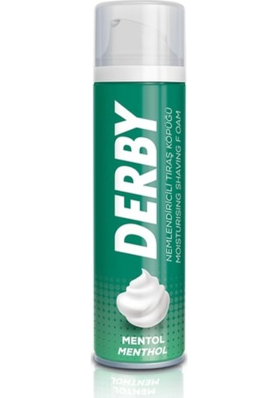 Derby Mentol Nemlendiricili Tıraş Köpüğü 200 ML