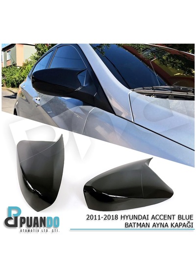 2011-2018 Accent Blue Batman Yarasa Ayna Kapağı