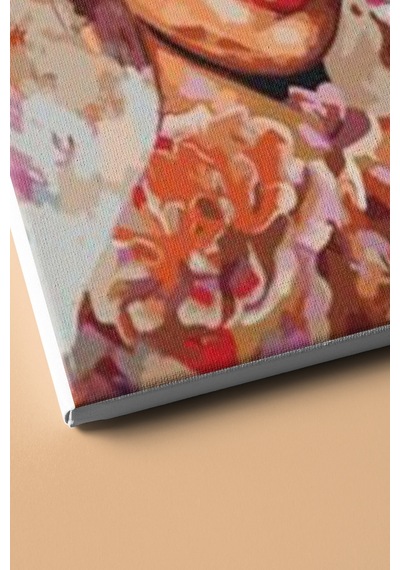 Webstyle Sayılarla Boyama Seti Kasnaklı Masal Kadın 40 X 50 Cm