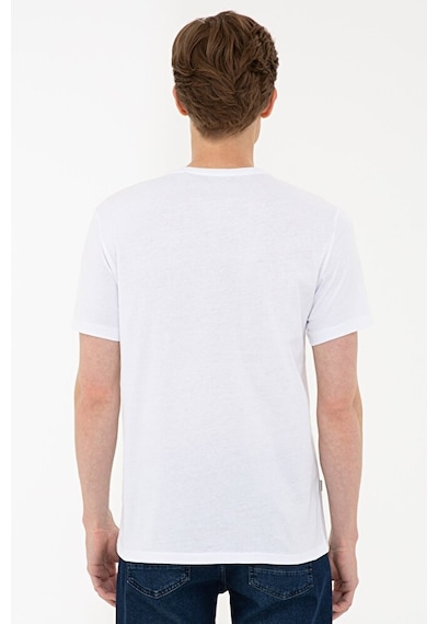 Pierre Cardin Slim Fit Basic V Yaka T-shirt Çok Renkli