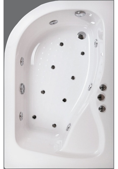 Shower 80X110 Ferısya Asimetrik Oval Mini Küvet
