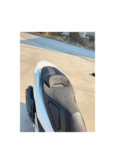 Hmdmoto Pcx Karbon Punısher Baskılı Koltuk