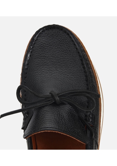 Hotiç Erkek Deri Siyah Bağcık Detaylı Günlük Loafer 02ayh319390a100 02ayh319390a100 Siyah