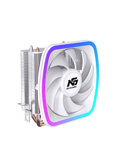 Ng Frost 200 120w Tdp Sessiz Kule Tipi Cpu 2 Borulu Soğutucu Beyaz