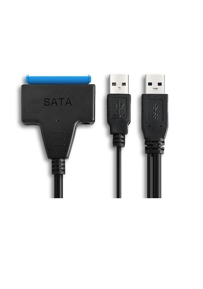 Usb 3.0 2.5 3.5 İnç Sata Ssd Hdd Hard Disk Çevirici + Adapröt