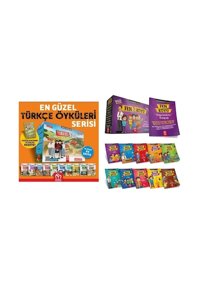 MODEL EĞİTİM YAYINLARI FEN KÖYÜ HİKAYESİ VE TÜRKÇE KÖYÜ HİKAYESİ