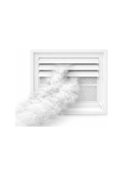 35x40 Fanlı Aspiratörlü Banyo Tuvalet Menfezi Havalandırma Menfez Plastik