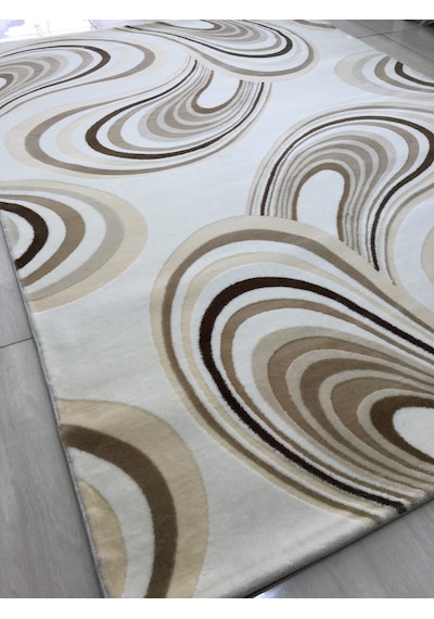Flora Halı Lavin 0011 A 165X230 Kahve Krem 4 M2 Halı !