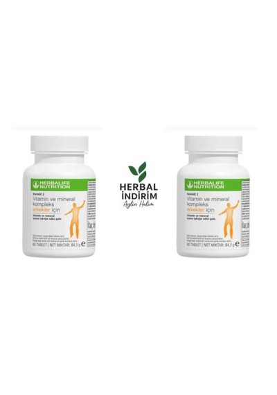 Herbalife Erkek Vitamini 2'li Set