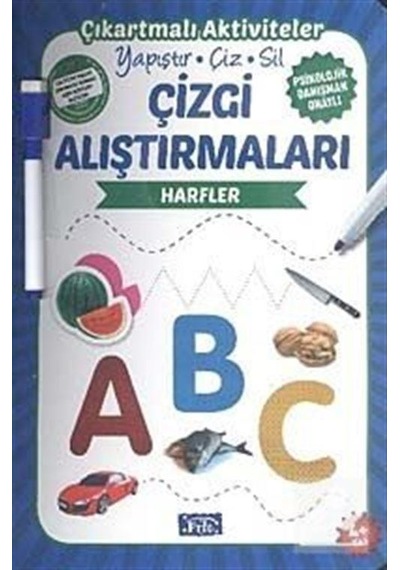 Harfler / Çizgi Alıştırmaları / Ülkü Unsu
