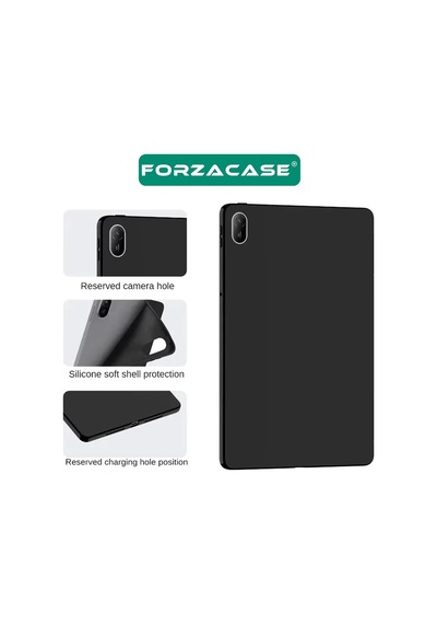 Forzacase Huawei Matepad Se 11 İnch Tablet İle Uyumlu Silikon Kılıf Siyah - Fc155 Tablet Kılıfı